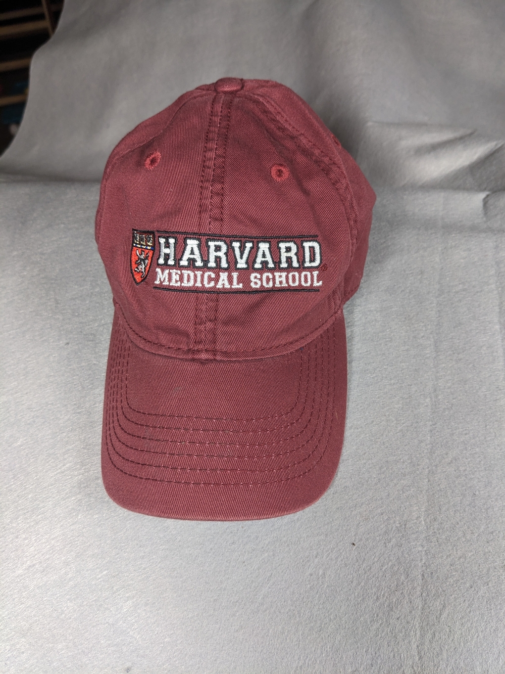 Legacy Harvard Medical School Maroon Baseball Cap